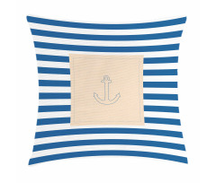 Maritime Anchor Pillow Cover