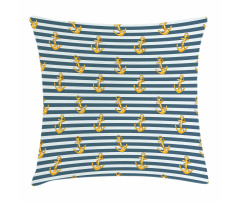 Vintage Anchors Pillow Cover