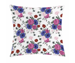 Colorful Corsage Pillow Cover