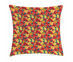 Retro Romantic Pillow Cover