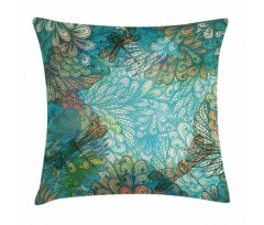 Fantasy Flowers Mix Pillow Cover