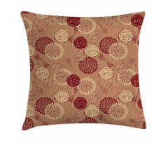 Vintage Rose Petals Pillow Cover
