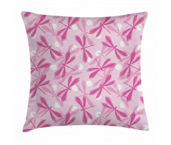 Vibrant Wings Insect Pillow Cover