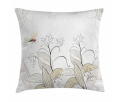 Nature Branches Lake Pillow Cover