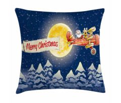 Santa Claus Airline Pillow Cover