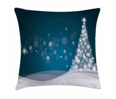 Fantasy Xmas Tree Pillow Cover