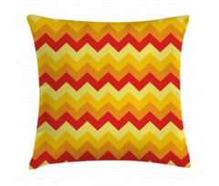 Warm Color Arrow Pillow Cover