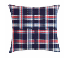 Retro Plaid Mosaic Pillow Cover