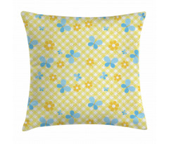 Kids Daisy Butterfly Pillow Cover