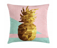 Poly Pineapple Summer Pillow Cover