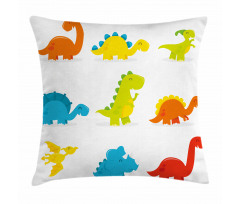 Funny Cartoon Set Pillow Cover