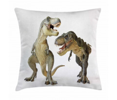 T-Rex Pair Predators Pillow Cover