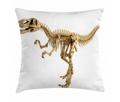 Fossil Dino Skeleton Pillow Cover