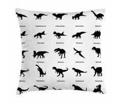 Evolution of Wildlife Pillow Cover