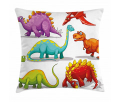 Friendly Fun Wildlife Pillow Cover