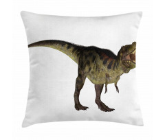 Prehistoric Reptilian Pillow Cover