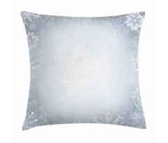 Christmas Frame Swirls Pillow Cover