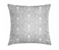 Antique Damask Royal Pillow Cover