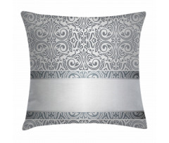 Baroque Damask Curves Pillow Cover