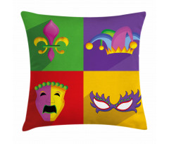 Colorful Frame Pillow Cover