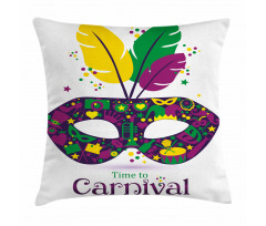 Time to Carnival Pillow Cover