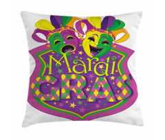 Carnival Blazon Art Pillow Cover