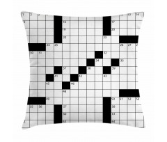 Game Grid Pillow Cover