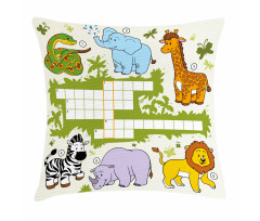 Wild Safari Pillow Cover