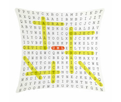 UML Keywords Pillow Cover