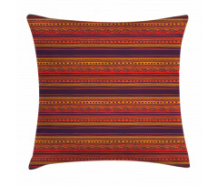 Abstract Ethno Doodle Pillow Cover