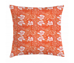 Hawaiian Summer Hibiscus Pillow Cover