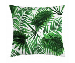 Vivid Leaves Growth Pillow Cover