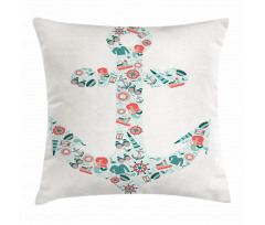 Nauticial Marine Pillow Cover