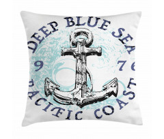 Pacific Coast Emblem Pillow Cover