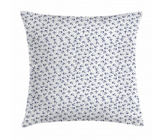 Dark Blue Marine Pillow Cover