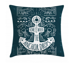 Hand Drawn Hipster Pillow Cover