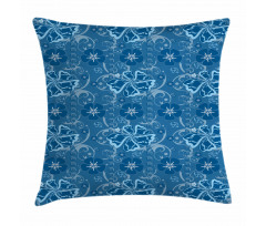 Floral Pattern Pillow Cover