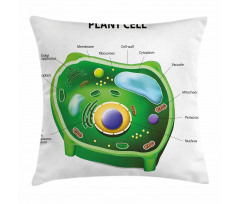 Cell Biology Plant Pillow Cover