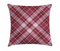 Diagonal Line Rhombus Pillow Cover