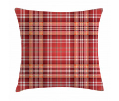 White Lines and Cells Pillow Cover