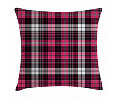 Geometric Old Tartan Pillow Cover