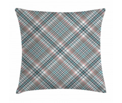 Traditional Plaid Pillow Cover