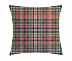 Colorful Retro Style Pillow Cover