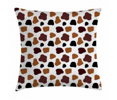 Abstract Cow Hide Pillow Cover