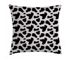 Cow Hide Black Spots Pillow Cover