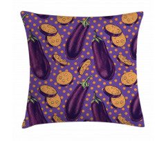 Retro Realistic Dotted Pillow Cover