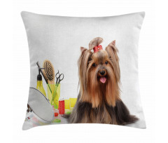 Hairstyle Puppy Pillow Cover