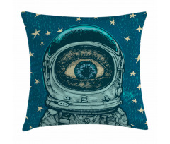 Amazed Astronaut Eye Pillow Cover