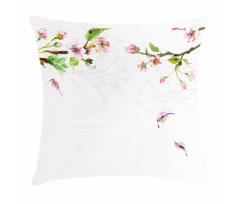 Apple Tree in Spring Pillow Cover