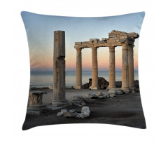 Greece Pillars Pillow Cover